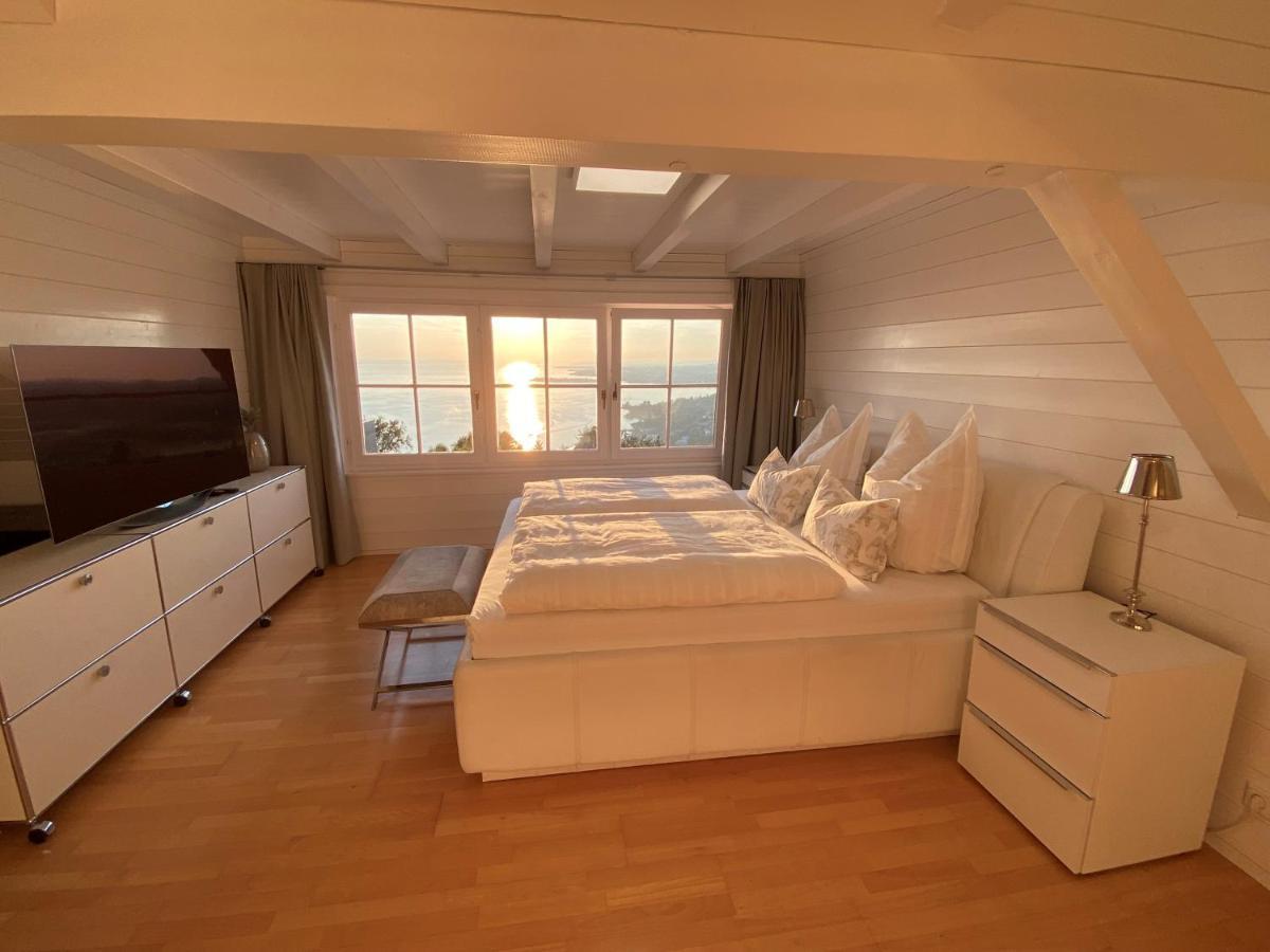 Villa Uber Dem Bodensee - Hauptwohnung Лохау Екстериор снимка